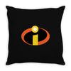 incredibles Throw Pillow