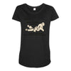 tarantinopoly Maternity Scoop Neck T-shirt