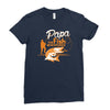 papa the fish whisperer Ladies Fitted T-Shirt