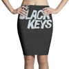 black keys Pencil Skirts
