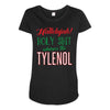 where's the tylenol Maternity Scoop Neck T-shirt