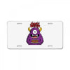 happy birthday monster License Plate