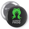 the green frog Pin-back button