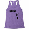 mom of 1 Racerback Tank