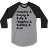 frenchies united 3/4 Sleeve Shirt
