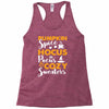 fall time apparel Racerback Tank