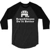 republican 3/4 Sleeve Shirt
