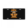 all men are created equal but only the best are born in january 1 License Plate