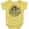 the mountains Baby Bodysuit