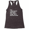 life didn't come with instructions Racerback Tank