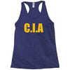 cia  funny  fashion fbi feds joke fancy dress Racerback Tank