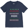 ugly christmas mom V-Neck Tee