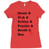 the heads Ladies Fitted T-Shirt