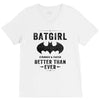Batgirl Stronger And Faster Better Than Ever V-Neck Tee