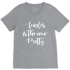 fearless is the new pretty V-Neck Tee