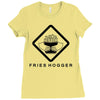fries hogger Ladies Fitted T-Shirt