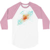 higgs event oil paint 3/4 Sleeve Shirt
