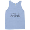 i would date u but u r not dylan o'brien Tank Top
