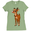 rudolph the red nosed reindeer movie Ladies Fitted T-Shirt