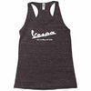vespa its a way of life Racerback Tank