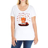 button masher Ladies Curvy T-Shirt
