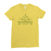 three broomsticks Ladies Fitted T-Shirt