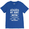 Dear Auntie, Thanks For Being My Aunt V-Neck Tee