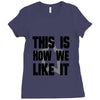 this is how we Ladies Fitted T-Shirt