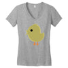 chicken baby Women's V-Neck T-Shirt