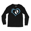 Baby Boy with Heart Any Name Customized Long Sleeve Shirts