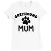 greyhound mum Ladies Fitted T-Shirt