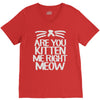 are you kitten me right meow V-Neck Tee