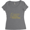 1977 model and still a classic Women's Triblend Scoop T-shirt