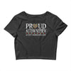 proud autism nephew Crop Top
