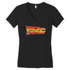 back future Women's V-Neck T-Shirt