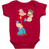 popeye spinach retro mens funny Baby Bodysuit
