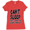 can't sleep clowns show up Ladies Fitted T-Shirt