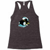 drooly snake slug thing Racerback Tank
