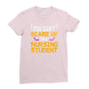 nursing student Ladies Fitted T-Shirt