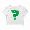 riddle me this! Crop Top