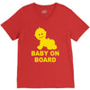 baby on board ! V-Neck Tee