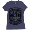 Things Better 1982 Age Approach Magnificent Ladies Fitted T-Shirt