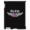 angel wing believe breast cancer iPad 3 and 4 Case