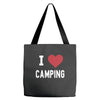 i love camping! Tote Bags