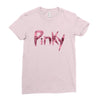 Pinky Cosplay Ladies Fitted T-Shirt