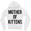 mother of kittens Zipper Hoodie