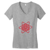 d20 atom Women's V-Neck T-Shirt