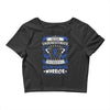 Never Underestimate The Strength Of A Colon Cancer Warrior Crop Top