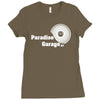 paradise garage disco house Ladies Fitted T-Shirt