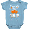 sweet as pumpkin pi Baby Bodysuit